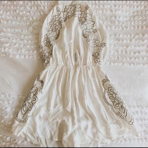 Forever 21 white romper